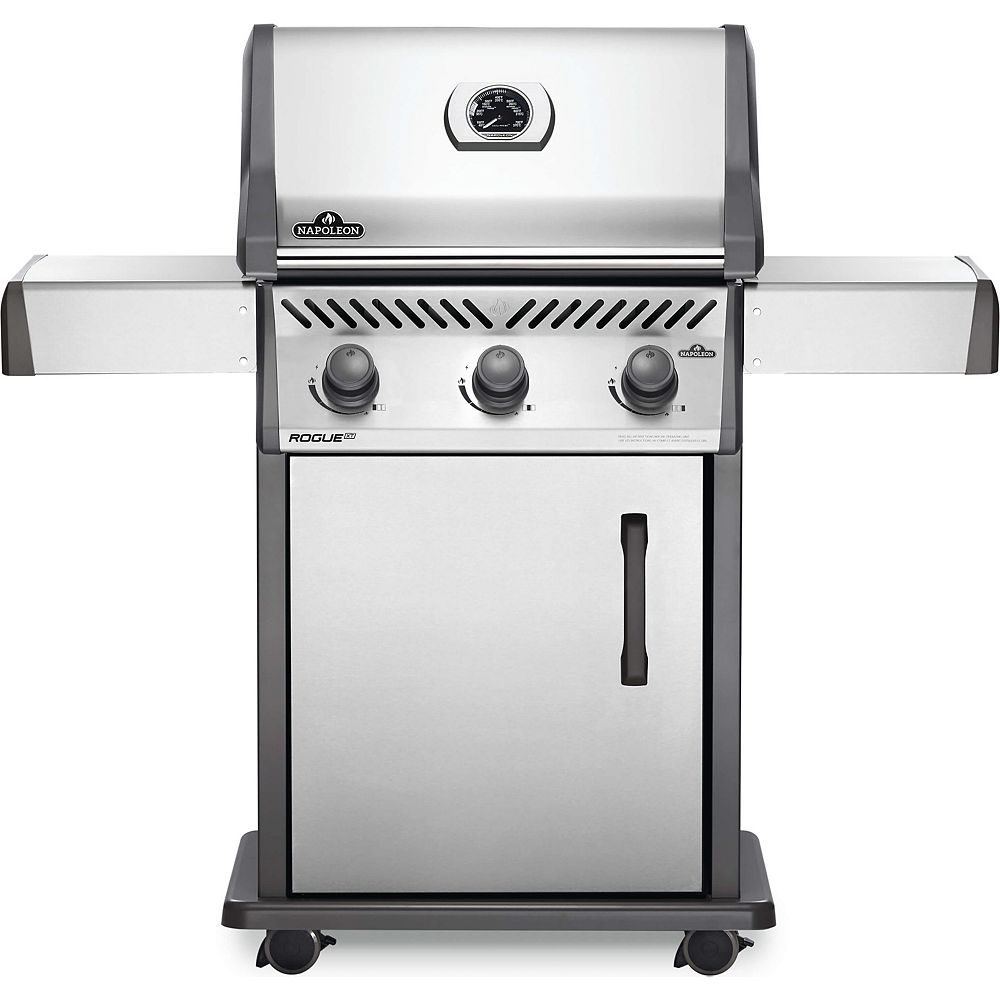 Napoleon Rogue XT425 3Burner Natural Gas BBQ in Stainless Steel The