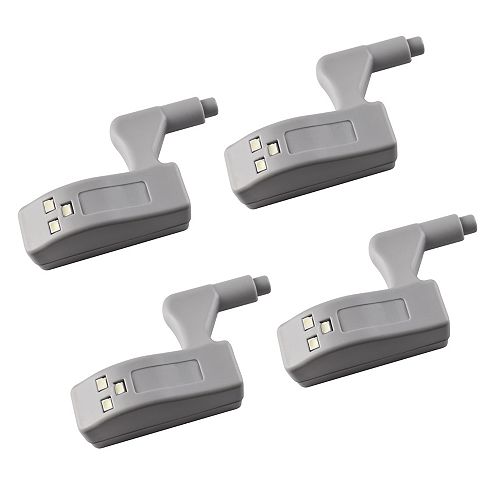 Hinge Gadget Wireless Closet and Drawer Light (4-Pack)