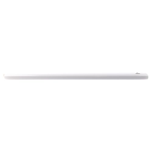 Bazz 22 inch White and Chrome Linear LED Under Cabinet Light