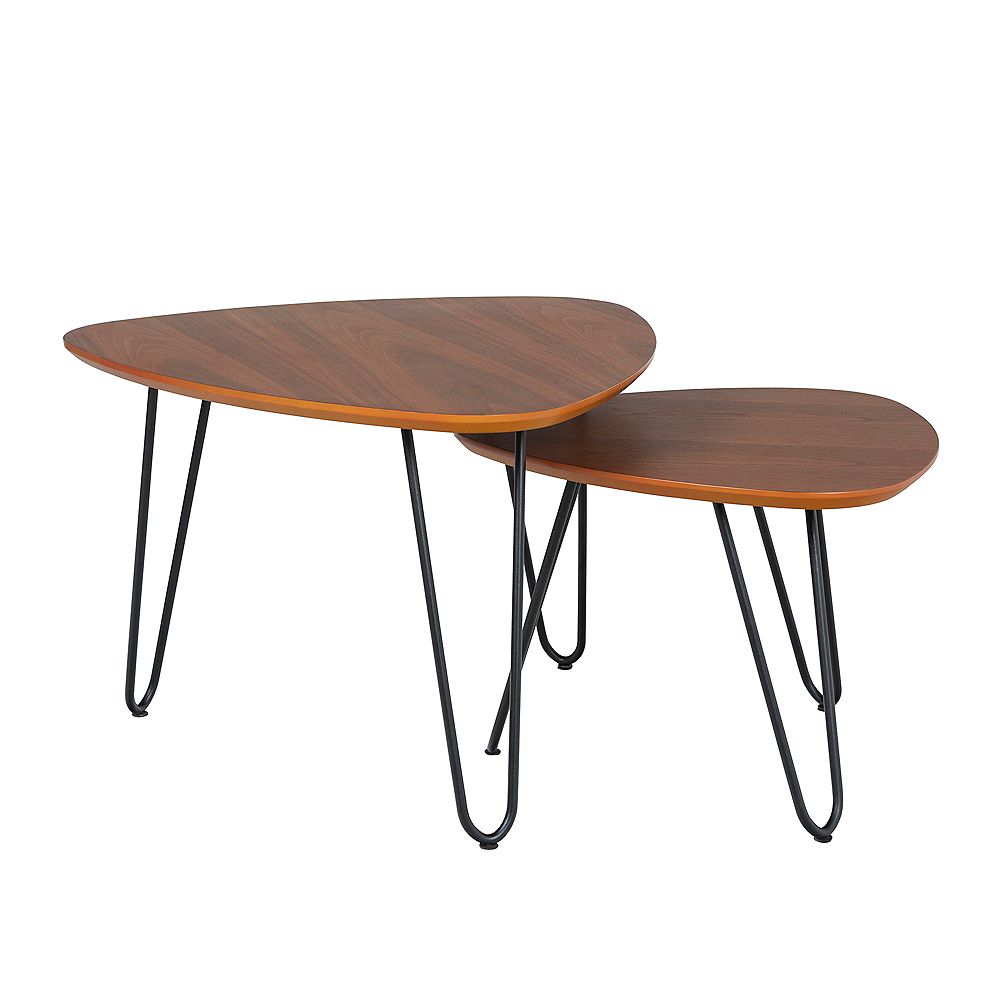Welwick Designs Mid Century Modern Hairpin Coffee Table