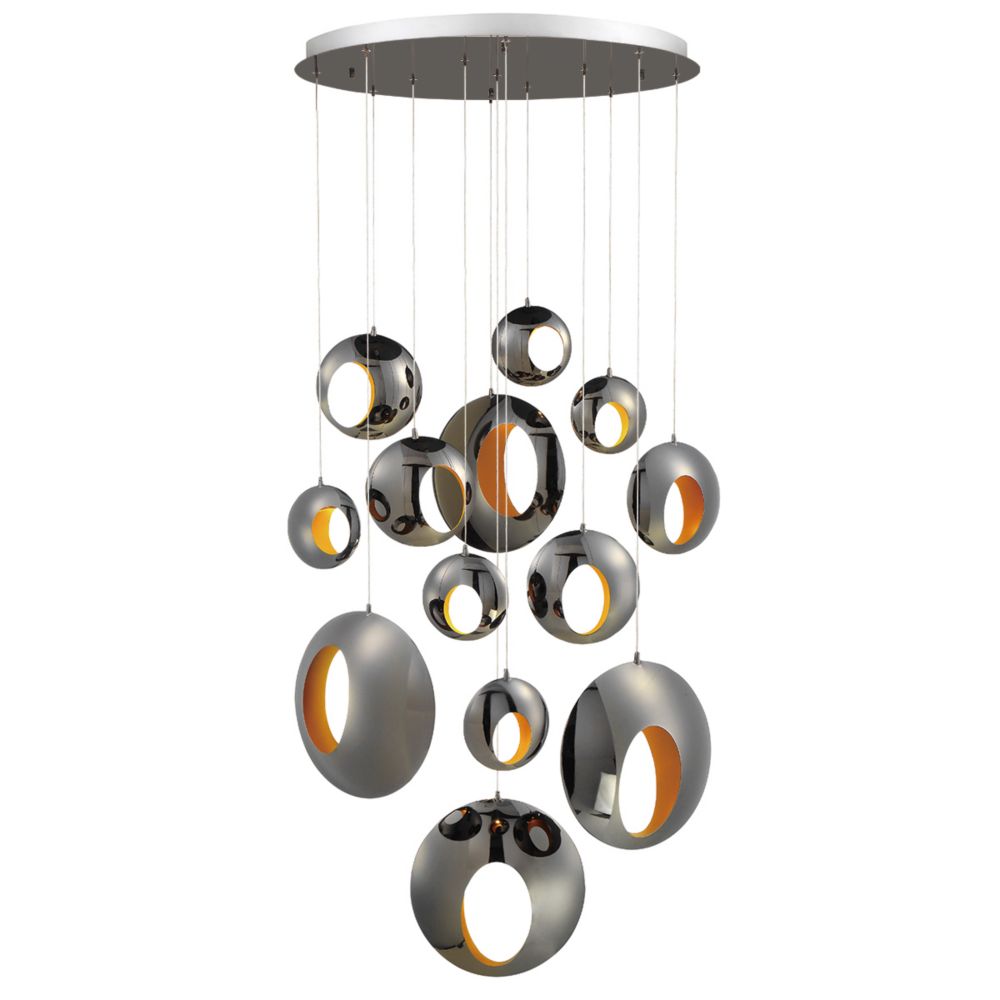 Eurofase Arlington Mod LED 13Light Chandelier The Home Depot Canada