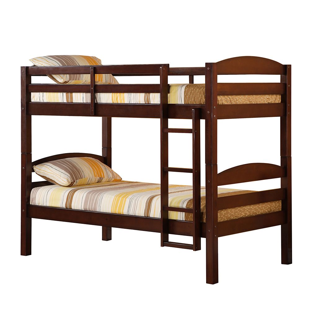 solid wood bunk beds twin over twin