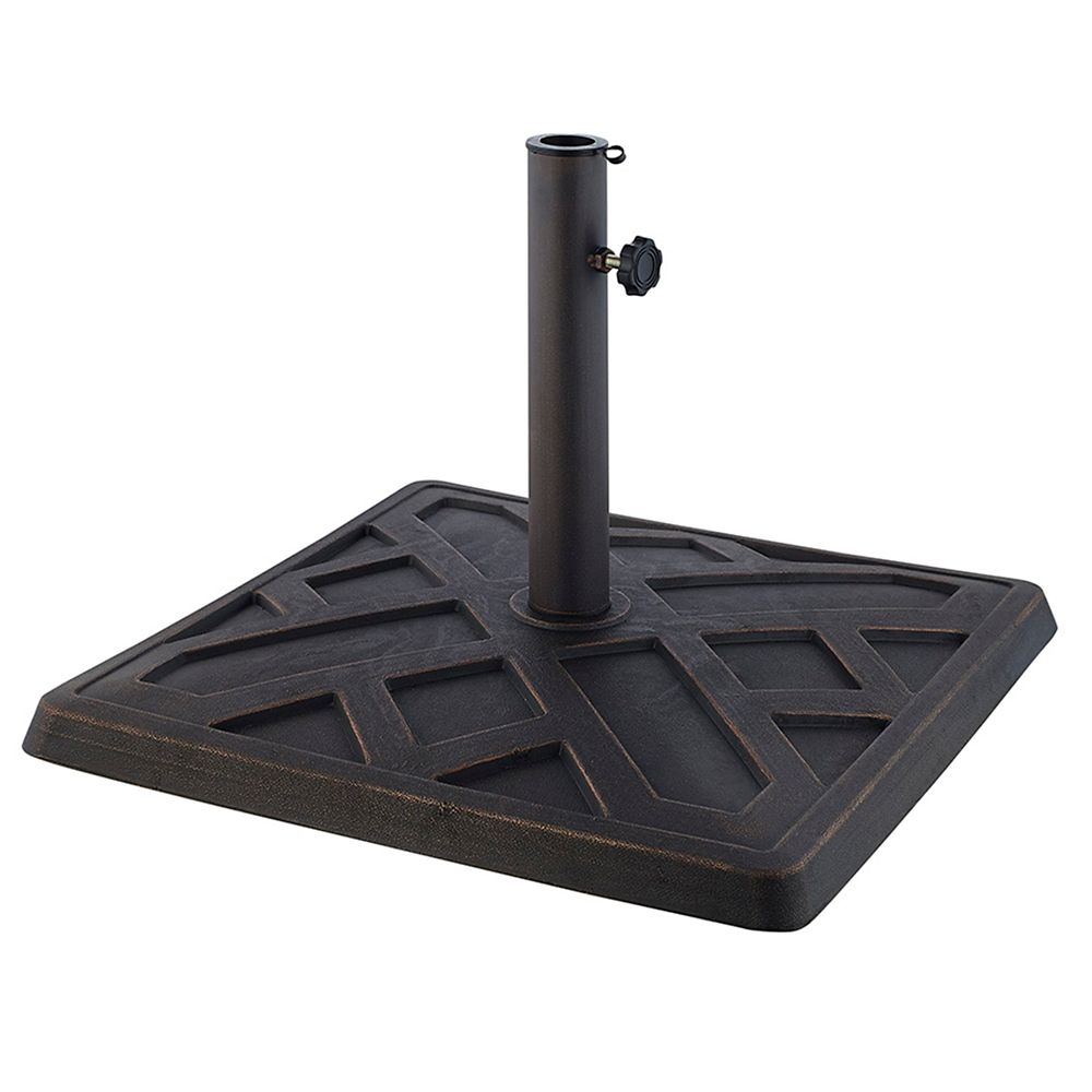 umbrella base for under table