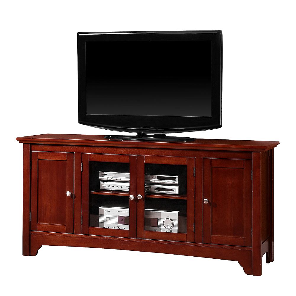 Welwick Designs Transitional TV Stand with Storage for TV's up