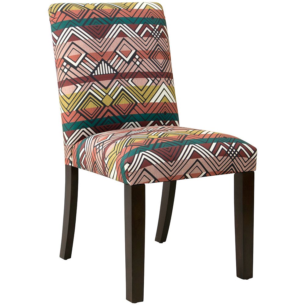 Skyline Furniture MFG Square Dining Chair with Tapered Legs in Mercado ...