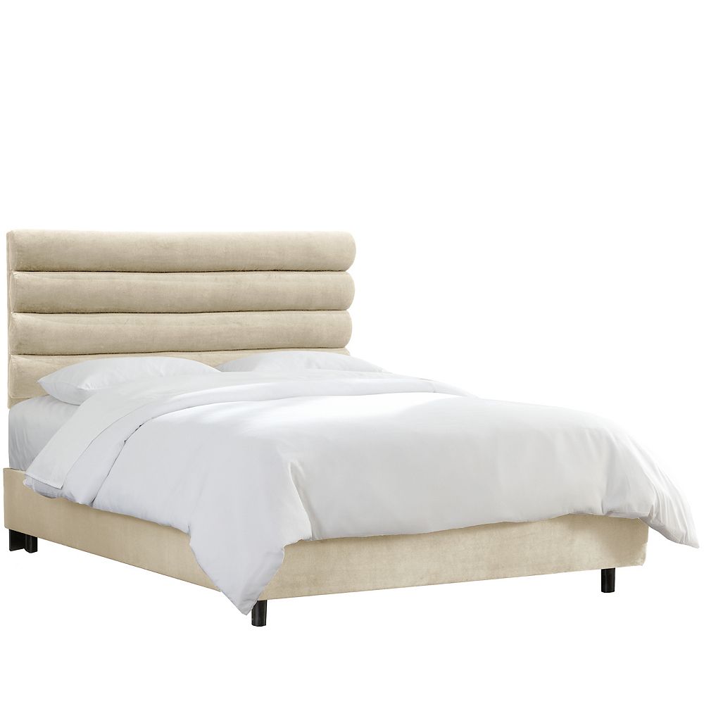 Skyline Furniture Twin Upholstered, Antique Twin Bed Mattress Size