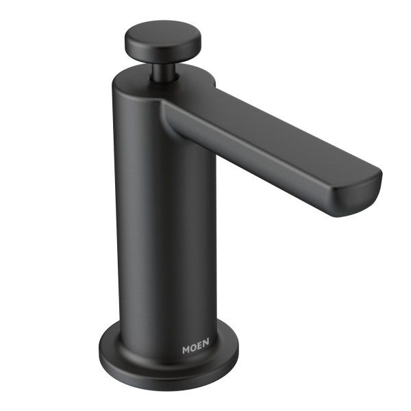 MOEN Modern Soap Dispenser In Matte Black The Home Depot Canada   P 1001411714 