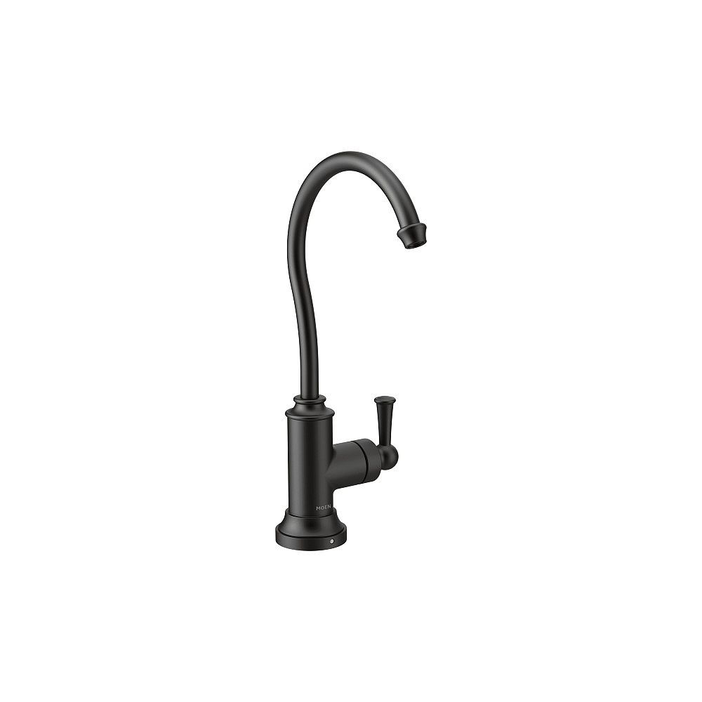 MOEN Sip Traditional Lever Drinking Fountain Faucet in Matte Black