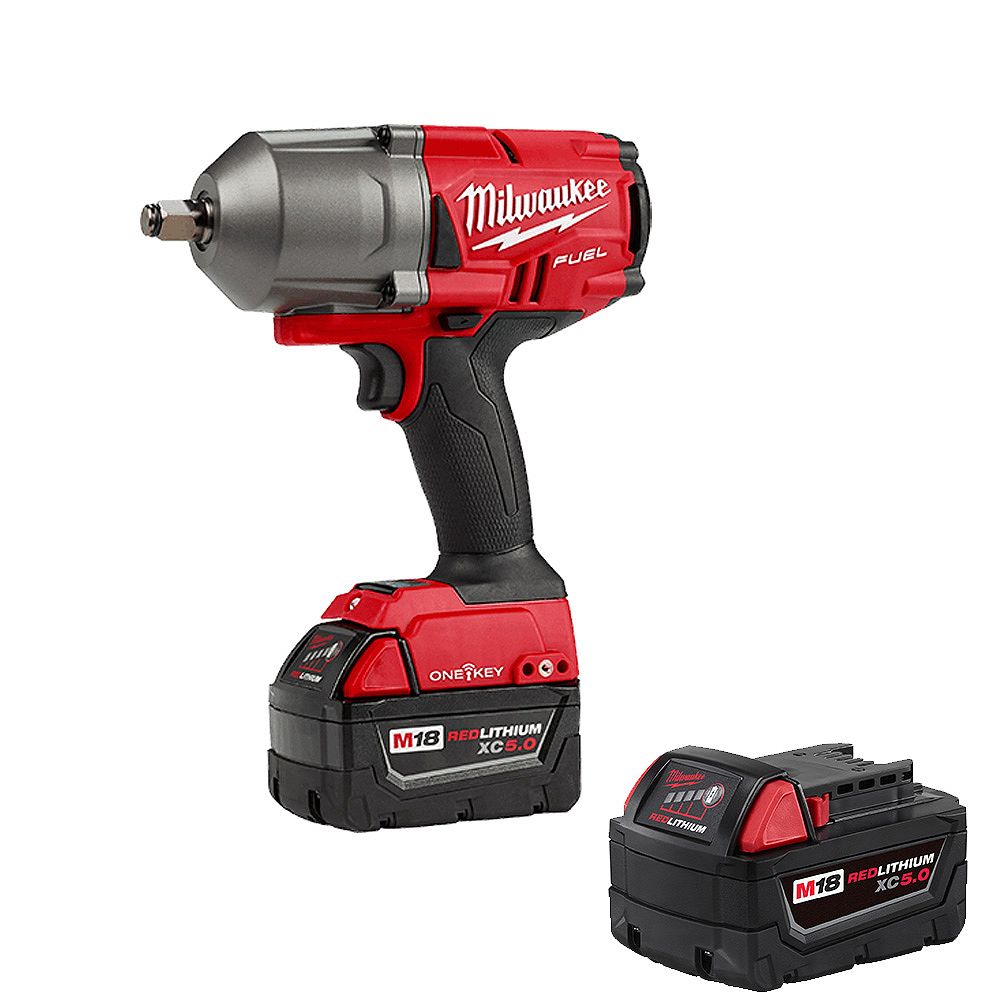 Milwaukee Tool M18 Fuel One Key 18v Li Ion Brushless Cordless 1 2inch I