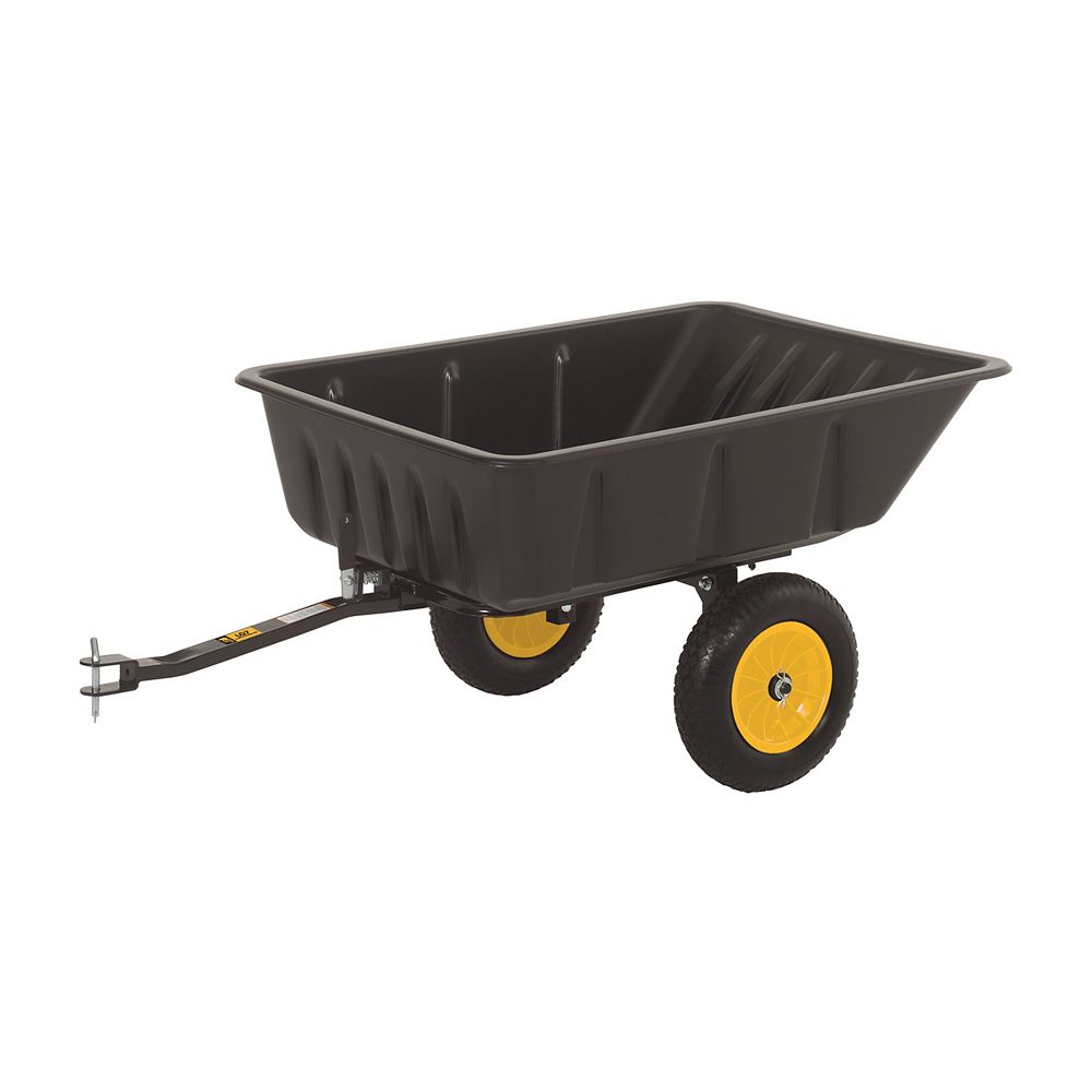 Polar Trailers Remorque tractable pour pelouse et jardin LG7 Home