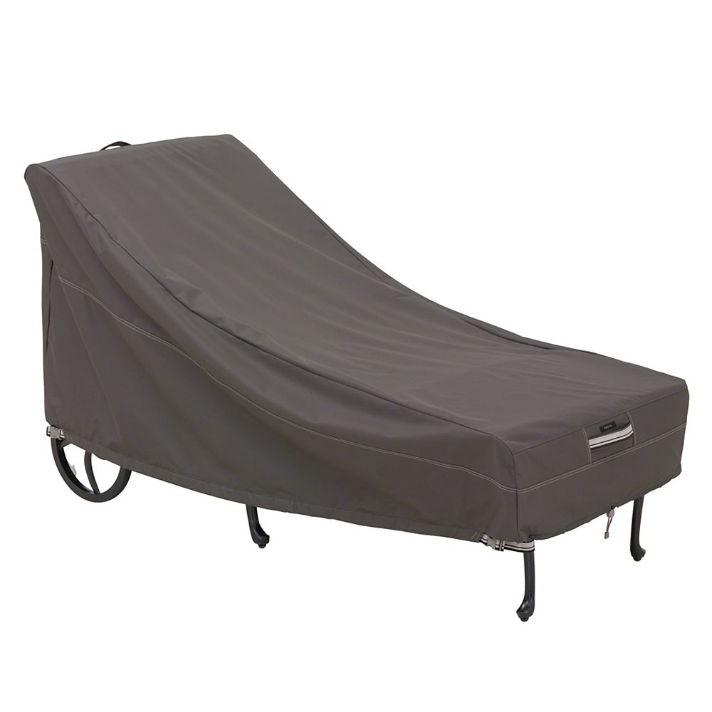 Classic Accessories Ravenna Patio Chaise Lounge Cover Outdoor Furniture Cover With Water The Home Depot Canada