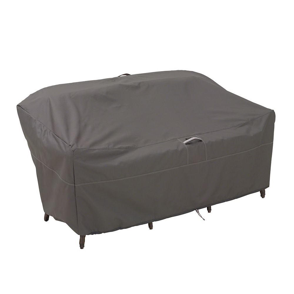 Classic Accessories Ravenna Patio Loveseat Cover Outdoor Furniture With Water Resi The Home Depot Canada Classic Accessories Ravenna Patio, Outdoor Sofa Cover Waterproof Canada