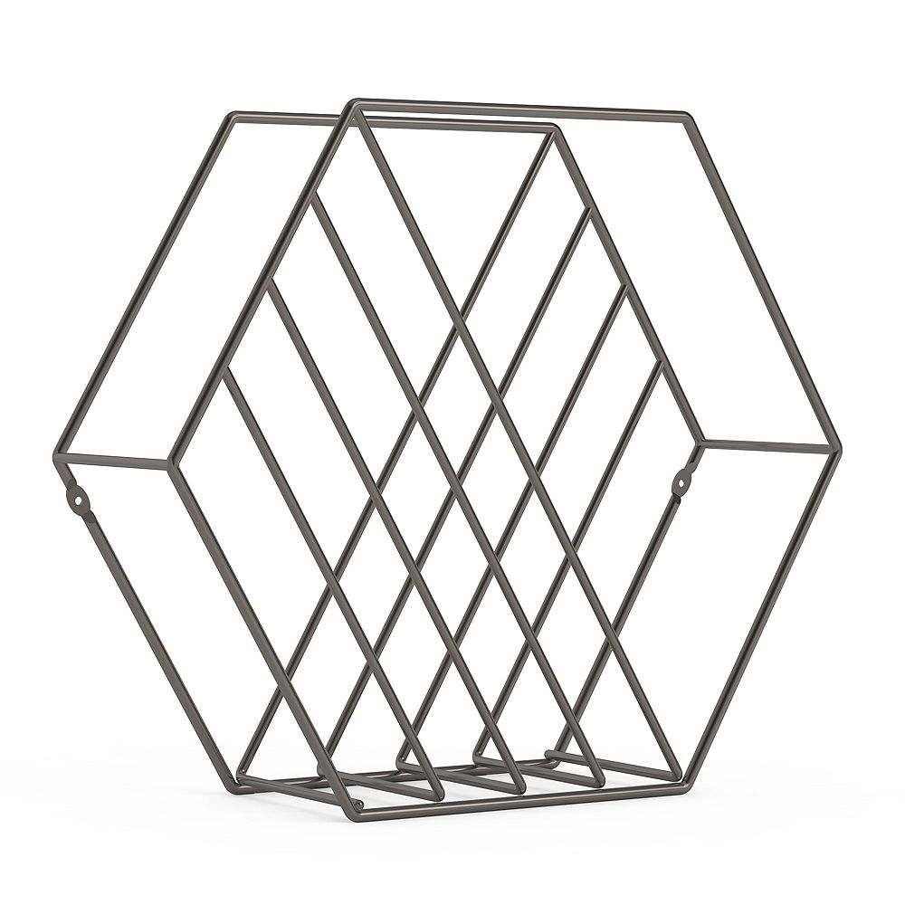 Umbra Zina Magazine Rack The Home Depot Canada