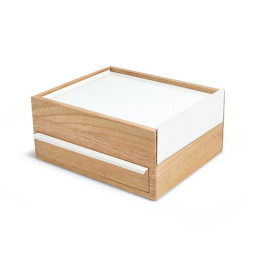 Stowit Storage Box White/Natural