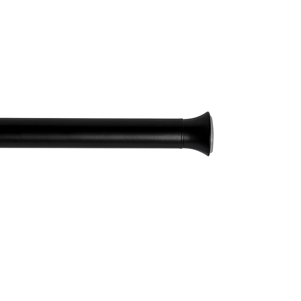 black umbra curtain rod