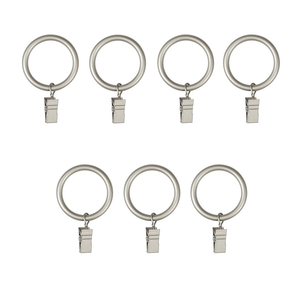 Umbra Clip Rings (7) Large 1 Nickel The Home Depot Canada