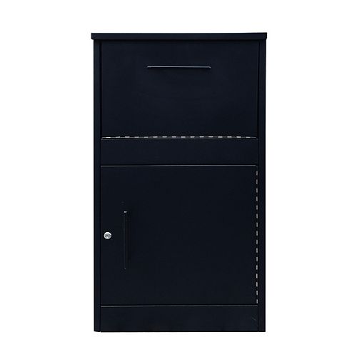 Freestanding locking Parcel box