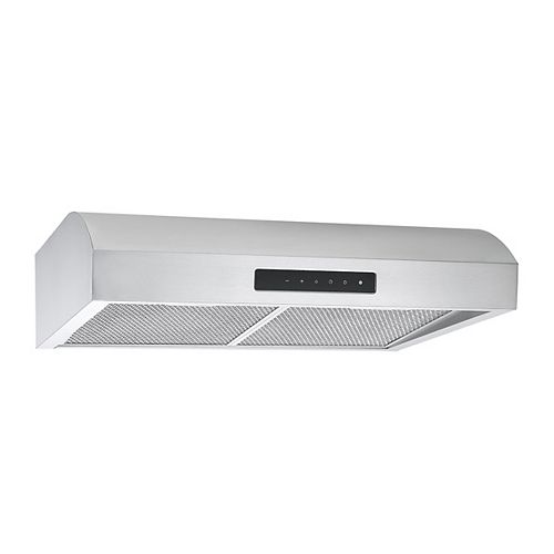 Vissani 30-inch 460CFM Under Cabinet Range Hood in Stainless Steel ...