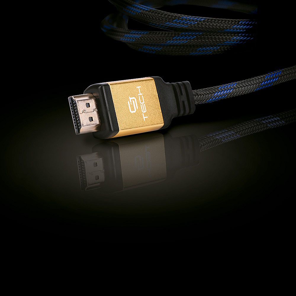 CJ Tech Premium 4K 3D HDMI 2.0 Cable with 12 ft. The Home