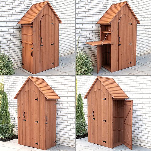 wood sheds - sheds the home depot canada