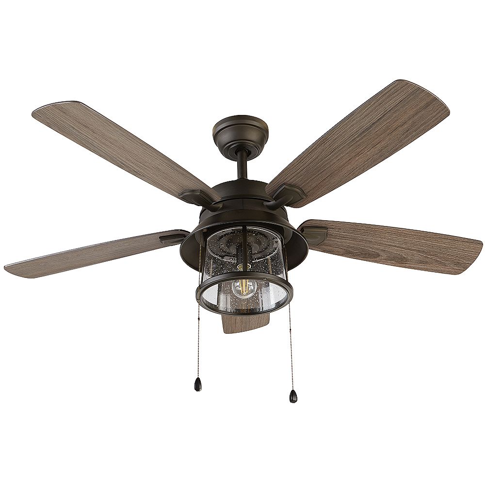 Home Decorators Collection Shanahan 52 Inch Indoor Outdoor Bronze Ceiling Fan With Led Lig The Home Depot Canada