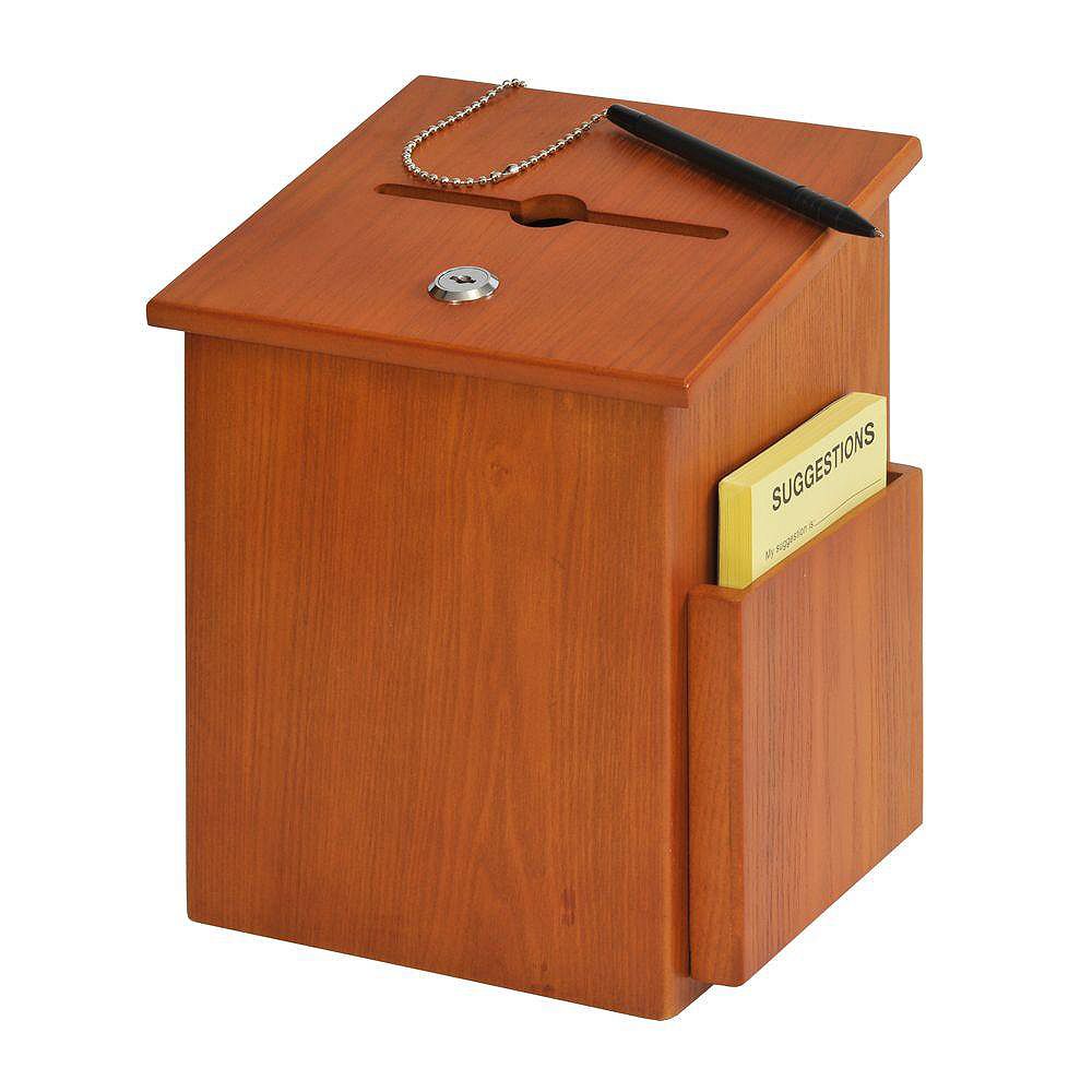 Buddy Products Wood Suggestion Box The Home Depot Canada