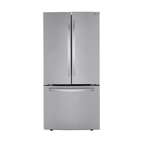 33-inch W 25 cu. ft. French Door Refrigerator in Smudge Resistant Stainless Steel