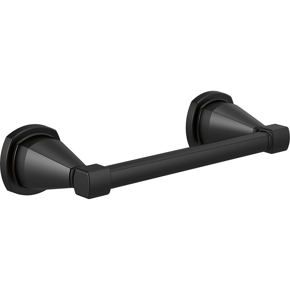 Delta Stryke Tissue Holder in Matte Black The Home Depot Canada