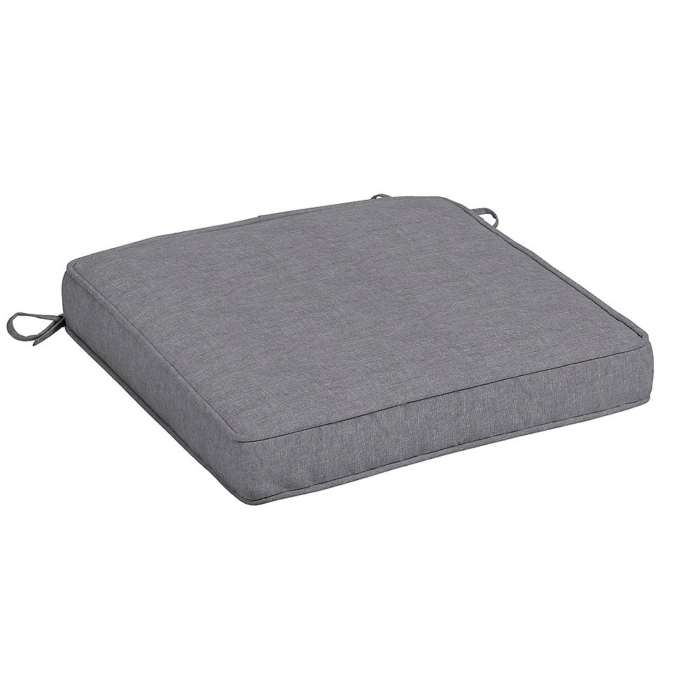 Hampton Bay CushionGuard Alloy Square Seat Cushion The Home Depot Canada