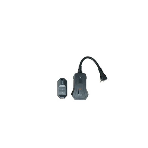 Outdoor Wireless Remote Control, 1 Grounded Outlet