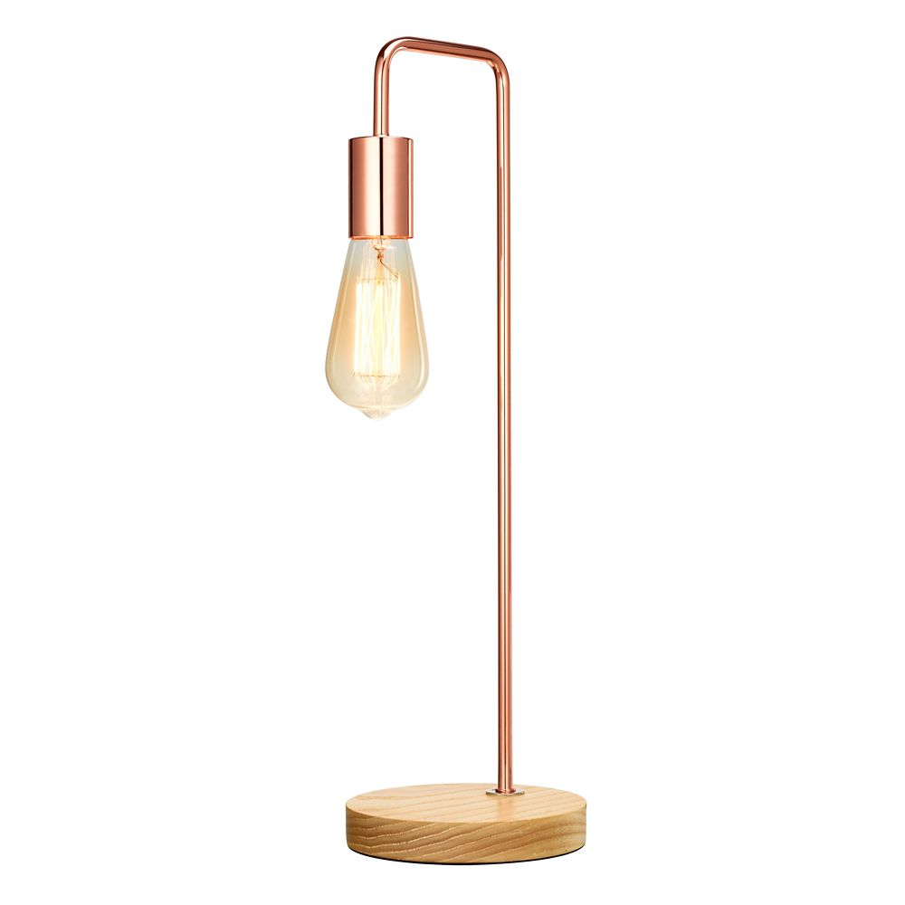 gold bulb table lamp