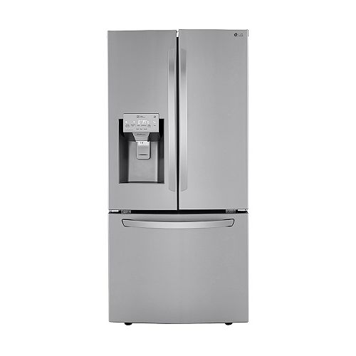 33-inch W 24.5 cu. ft. French Door Refrigerator with Water & Ice Dispenser in Smudge Resistant Stainless Steel