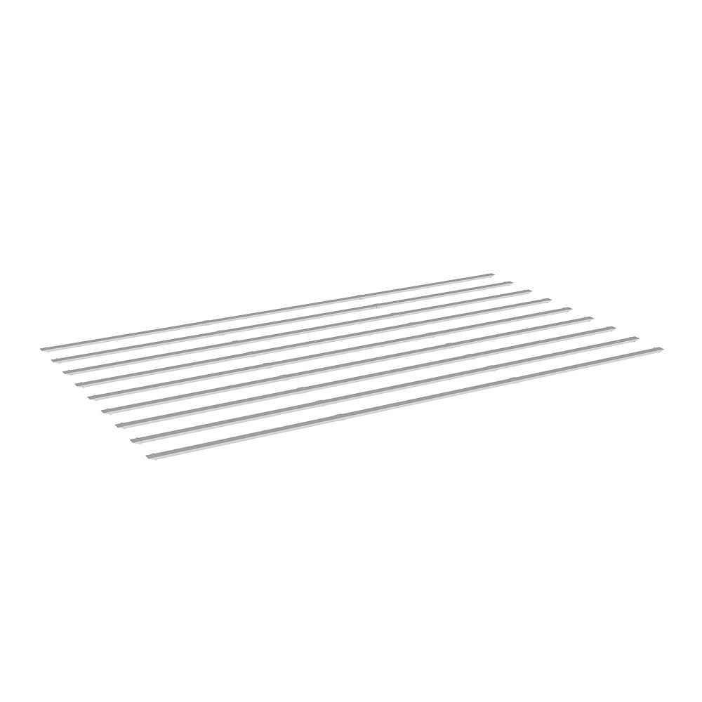 Vita Vita 12 1 5 Sq X 5 25 Vinyl Shade Kit For 12x16 Pergola White Va487 The Home Depot Canada