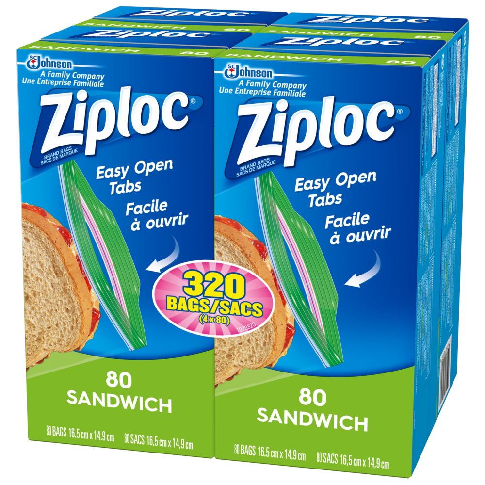 ziploc sandwich bags