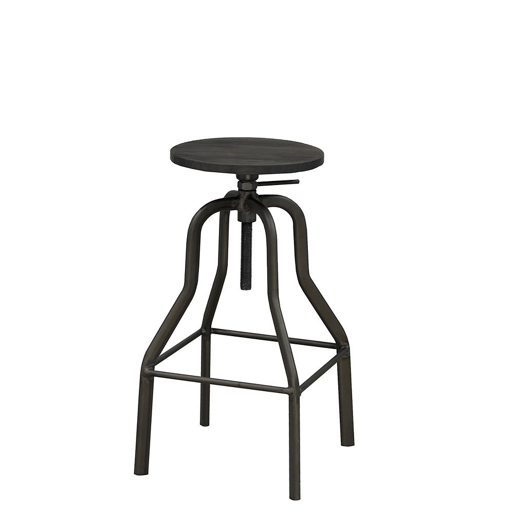 Brassex Inc. Antonio Counter / Bar Stool, Matt Rust The Home Depot Canada