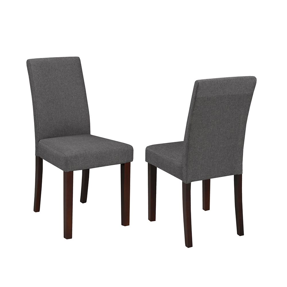 Brassex Inc. Dining Chair, Set of 2, Grey | The Home Depot Canada