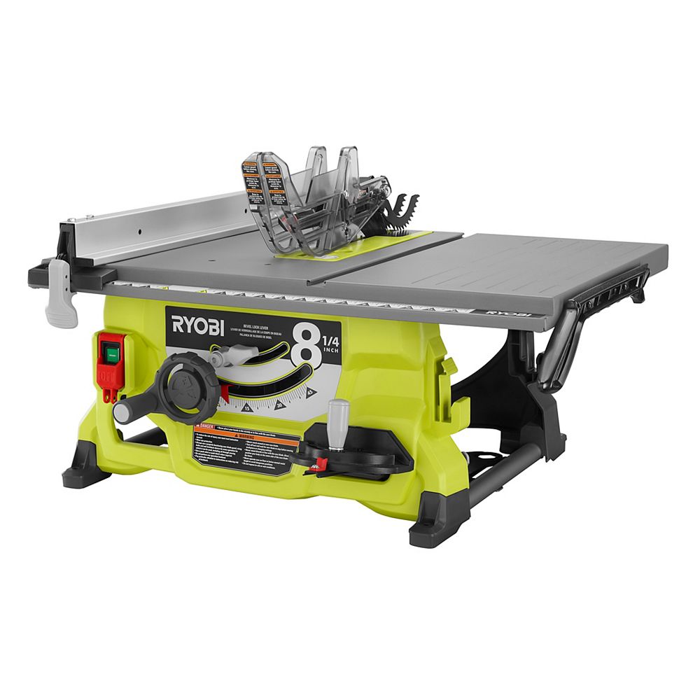 RYOBI 13 Amp 81/4 inch Table Saw The Home Depot Canada