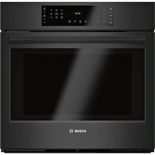 Bosch 800 Series 30-Inch Smart Built-In Single Wall Oven with Home Connect and European Convection