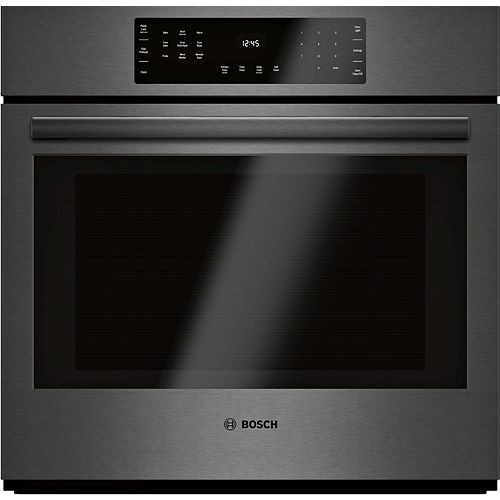 Bosch 800 Series 30-Inch Smart Built-In Single Wall Oven with Home Connect and European Convection