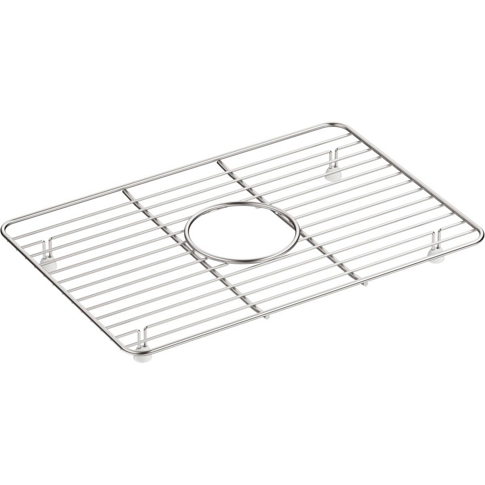 KOHLER Small Stainless Steel Sink Rack, 105/8" X 159/16" The Home