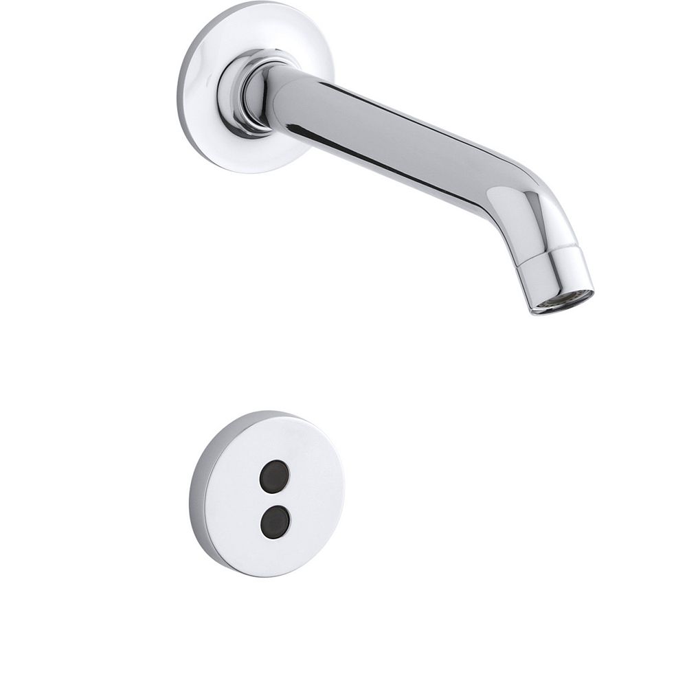 KOHLER WallMount Touchless Faucet Trim With 35 Degree Spout The Home