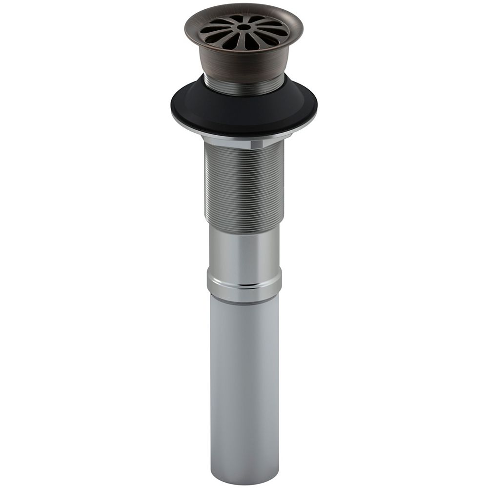 KOHLER Bathroom Sink Grid Drain Without Overflow In OilRubbed Bronze