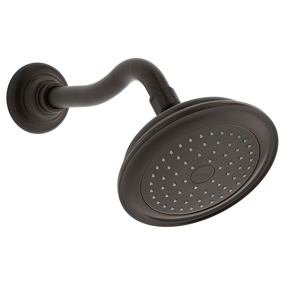 KOHLER SingleFunction 2.5 Gpm Showerhead With Katalyst Spray, Less Showerarm And Flange The