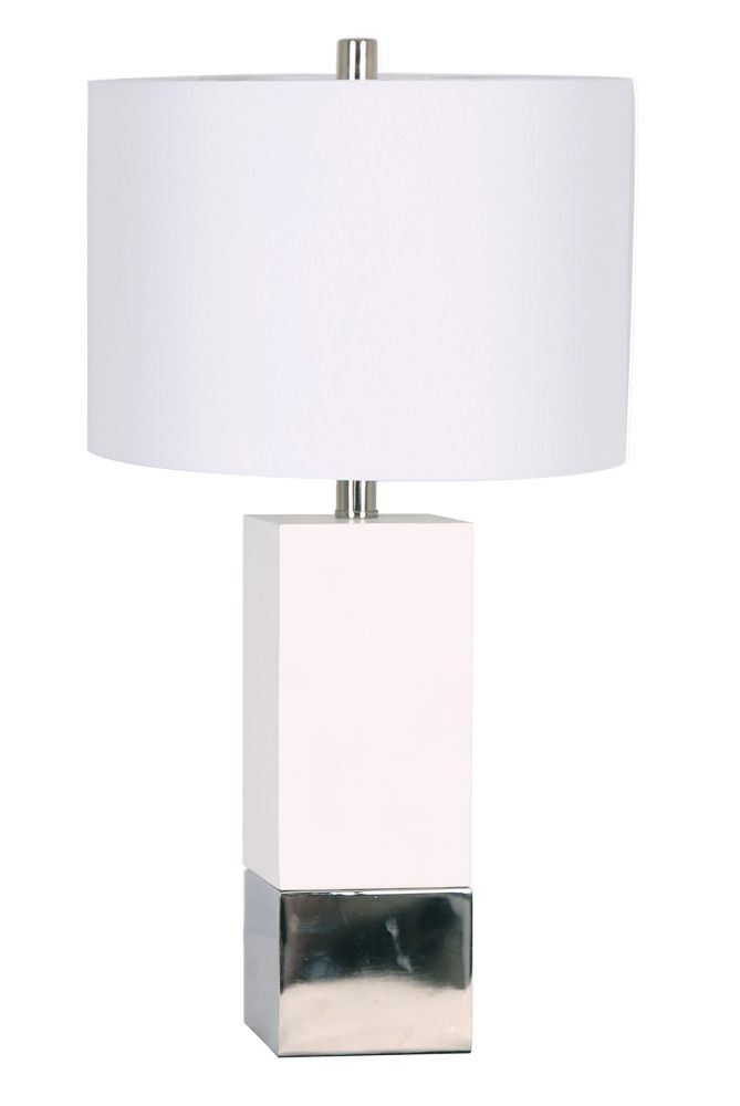 Square Table Lamp Deals 60 Off, Table Lamp With Black Square Shades
