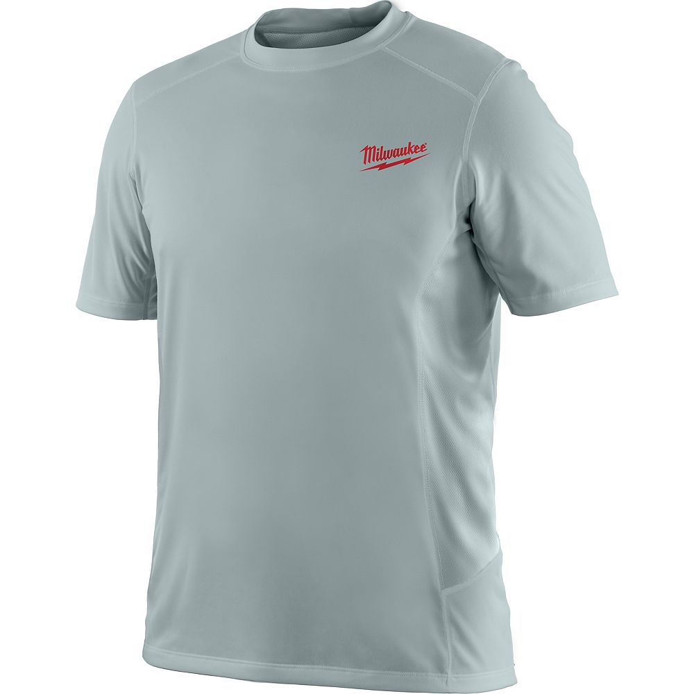 Milwaukee Tool Men's Small Work Skin Gray Light Weight Performance