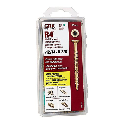 GRK Screws Fasteners The Home Depot Canada