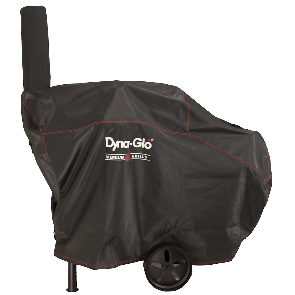DynaGlo Barrel Charcoal 55.51inch W x 20.90inch D x 39.76inch H Grill Cover The Home Depot