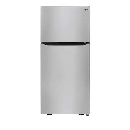 30-inch W 20 cu. ft. Top Freezer Refrigerator in Stainless Steel