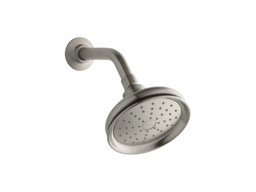 KOHLER Fairfax 2 0 Gpm Single Function Showerhead In Vibrant Brushed   P 1001486118 