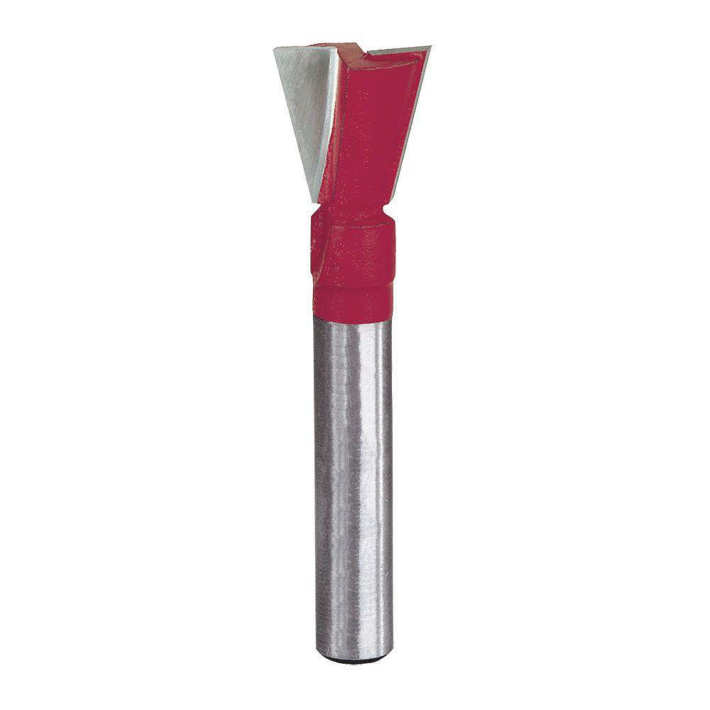 Diablo 1/2inch x 1/2inch Carbide Tipped Dovetail Router Bit The